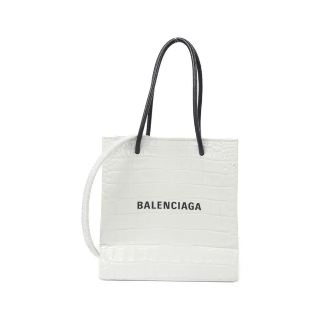 Balenciaga Shopping North South Tote Leather Tote Bag in Leather from LuxUness