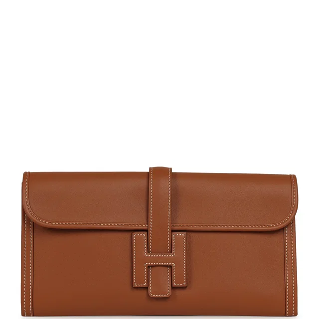 Hermès Jige Elan 29 Gold Swift in Gold Swift leather from Madison Avenue Couture