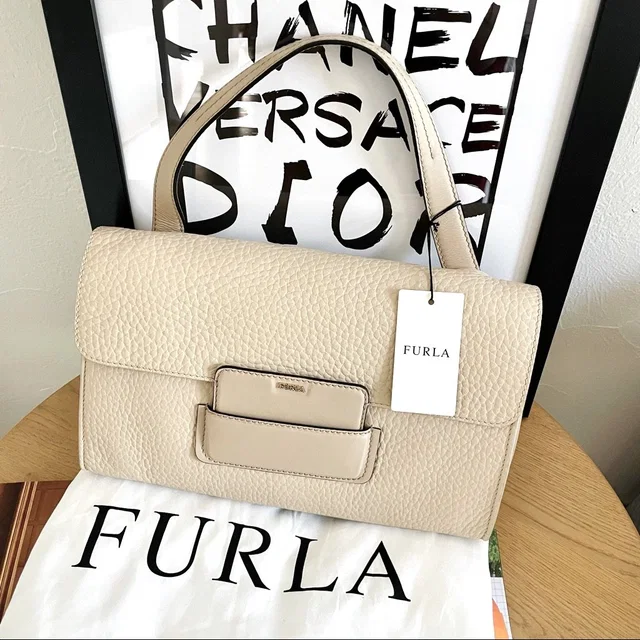 Furla Maia Top Handle Bag in Leather from Poshmark
