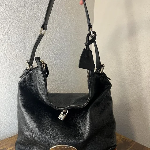 Mulberry Women's Shoulder bags - Black in black from Depop, photo 1 of 1