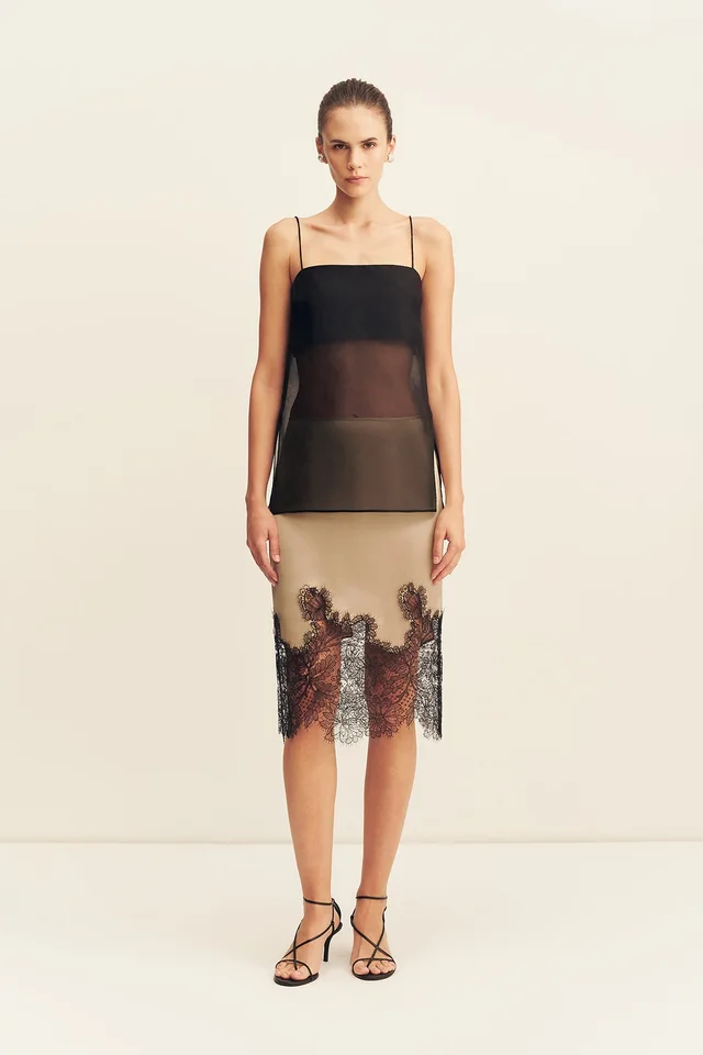 Shona Joy TIBBY SILK ORGANZA CAMI - BLACK from Shona Joy, photo 1 of 1