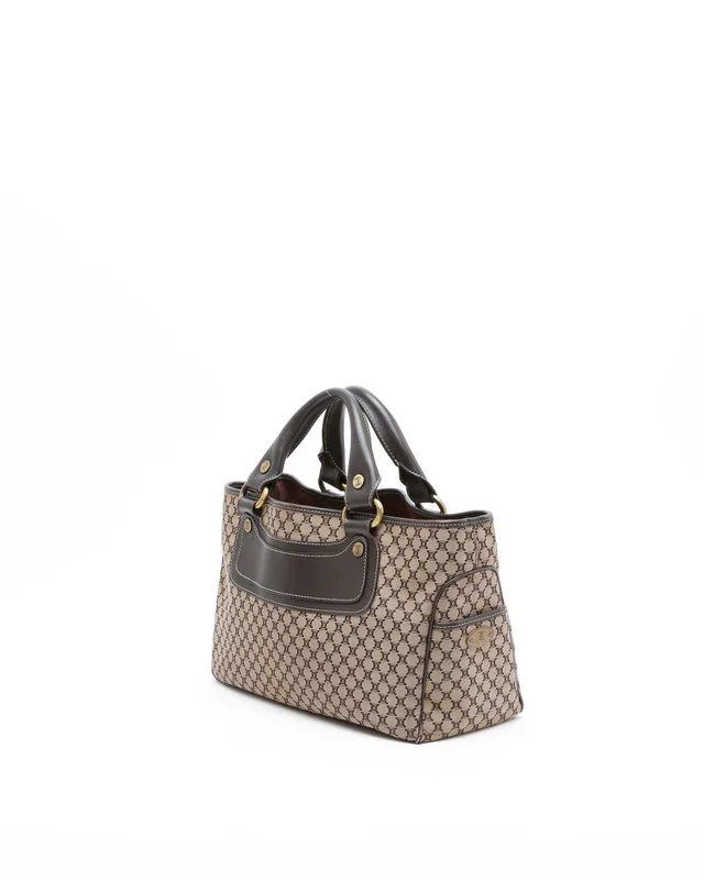 Celine Macadam Boogie Handbag in Canvas from A Retro Tale, photo 2 of 10