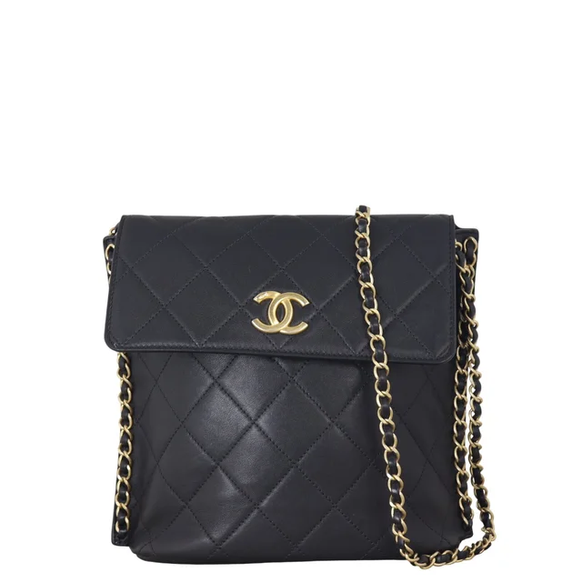 Chanel Quilted Hobo Bag Small in Calfskin from Luxe.It.Fwd