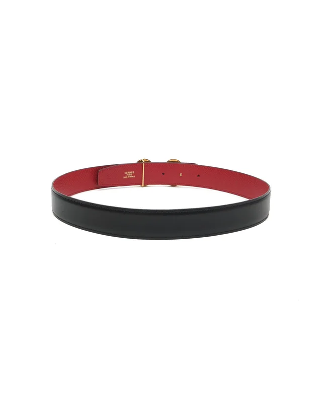 Hermès Horsebit Belt, size 75 in Leather from A Retro Tale, photo 3 of 6