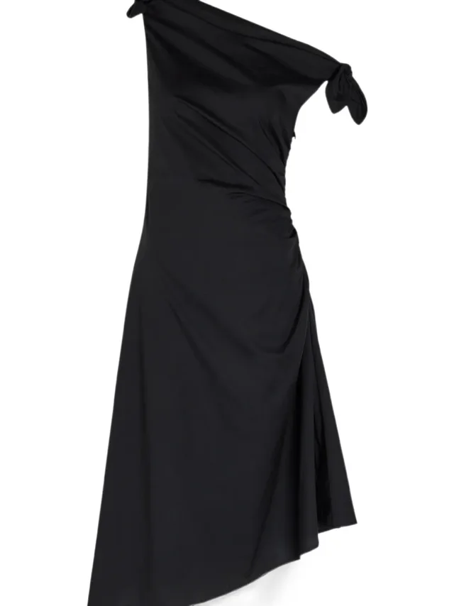 Staud Pleated midi dress, photo 2 of 7 from SENSER