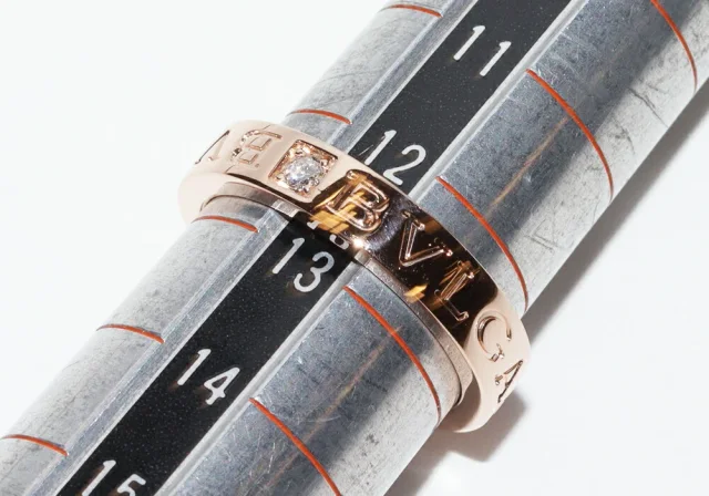 Bvlgari B.zero1 Au750 Diamond Ring Size 12.5 from LuxUness, photo 2 of 5
