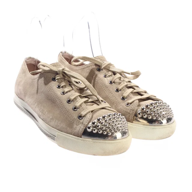 Miu Miu Sneaker EUR 39 Hellbraun in Braun from Buddy And Selly