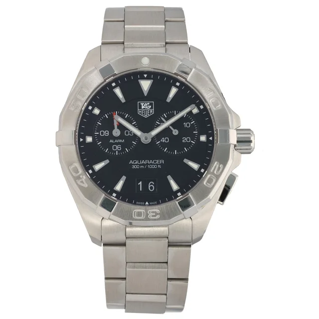 TAG Heuer Aquaracer WAY111Z 41mm Stainless Steel Watch from H&T