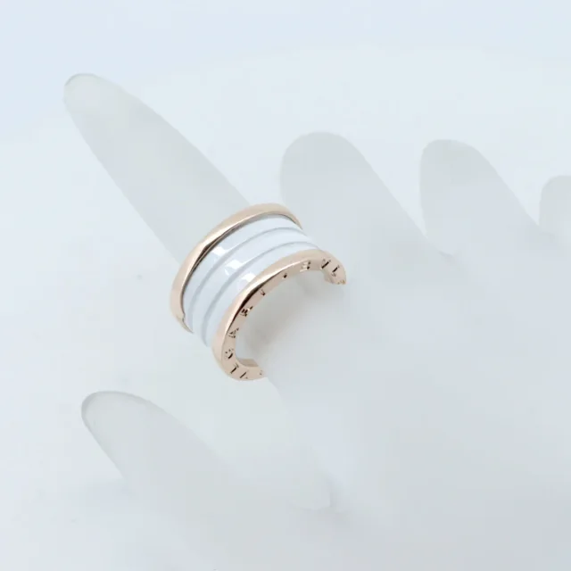 Bvlgari B.zero1 Au750 Ceramic Ring Size 11 in Ceramic from LuxUness, photo 4 of 6