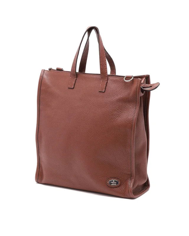 Fendi Selleria Tote Bag in Leather from A Retro Tale, photo 2 of 8