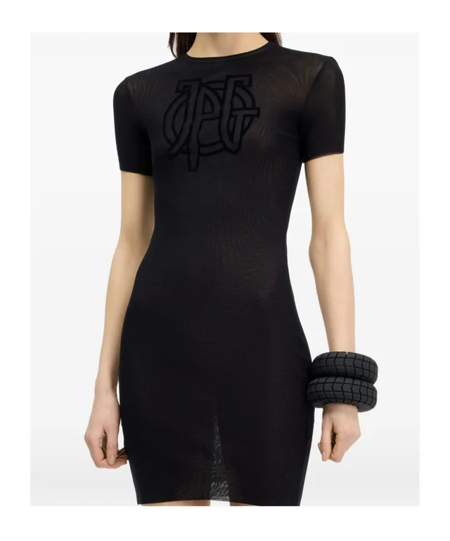 Jean Paul Gaultier Short‑sleeve midi dress, photo 2 of 5 from SENSER
