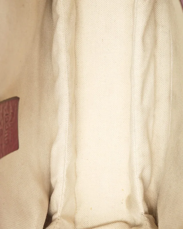 Gucci GG Bamboo 1947 Medium Top Handle Bag in Canvas from A Retro Tale, photo 6 of 7