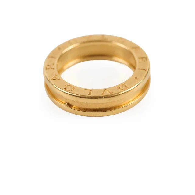 Bvlgari BZero1 18k Yellow Gold Ring Size 48 in Yellow from The Purse Affair