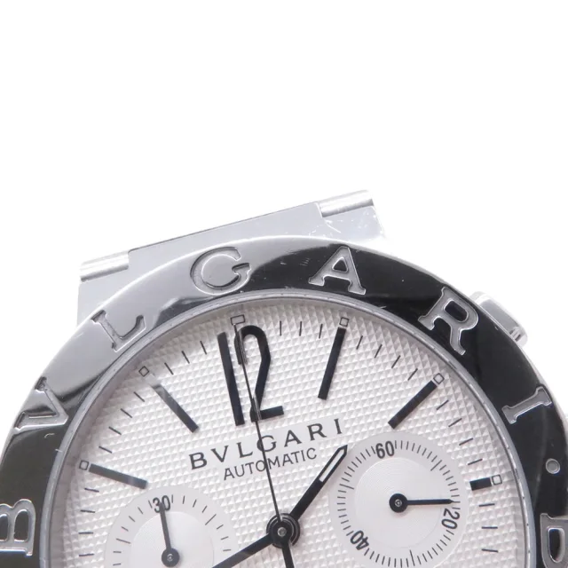 Bvlgari BVLGARIBVLGARIChronograph W38mm Stainless Steel Silver DialBB38SSCH in Silver from GALLERY RARE, photo 5 of 15