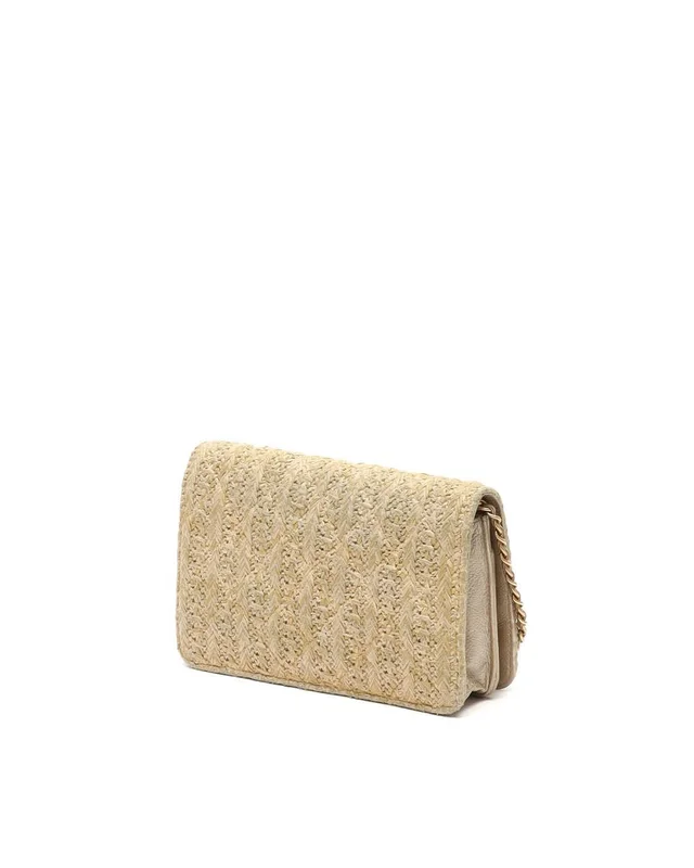 Chanel Raffia Wallet On Chain Bag in Raffia from A Retro Tale, photo 3 of 13