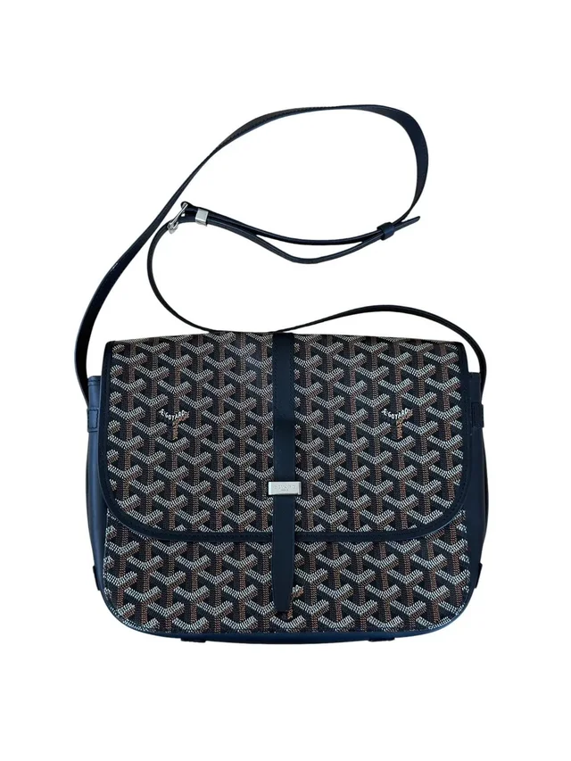 Goyard Mm Belvedere Brown Messenger Side Bag in red|brown from Grailed