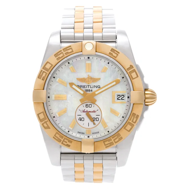 Unused Breitling Galactic 36mm C37330 in Rose Gold, Stainless Steel from Gray And Sons