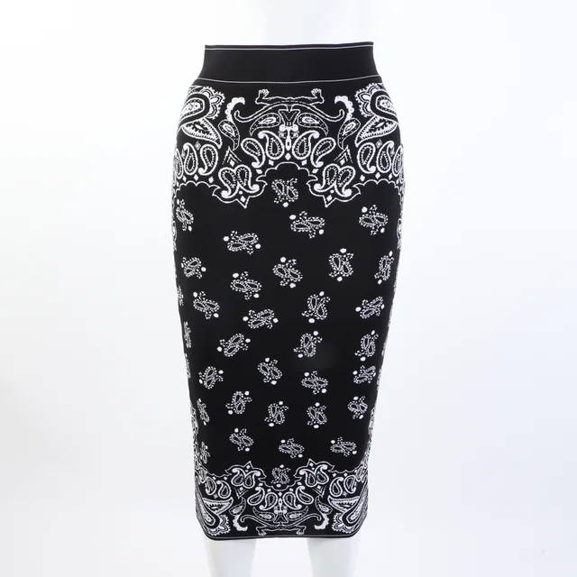 Balmain 발망 밴딩 니트 스커트 from GUGUS
