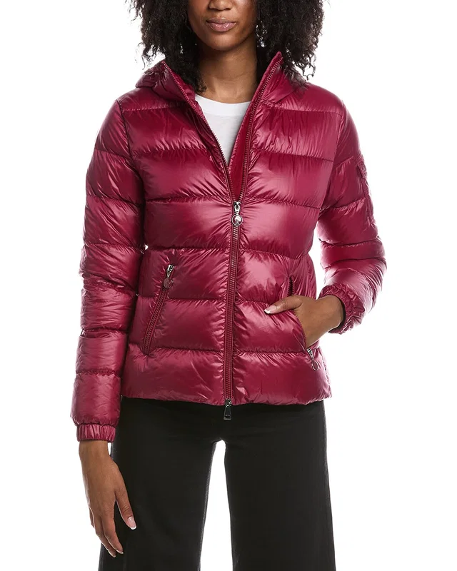 Moncler Glesse Hooded Short Down Jacket, image 1 of 1 from Rue La La