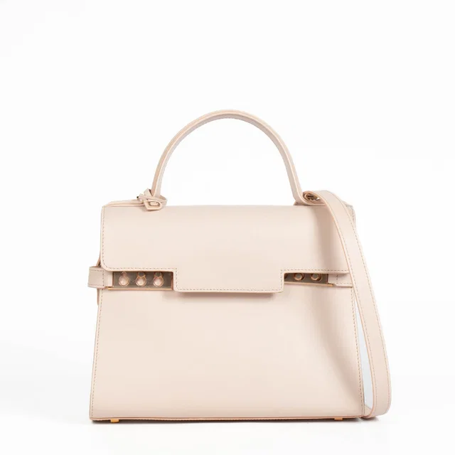 Delvaux Nude Calf Souple Tempête MM in Calfskin from Labellov