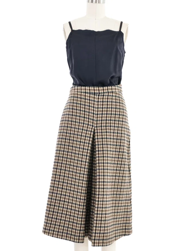 2021 Maison Martin Margiela Deconstructed Tweed Panel Jumpsuit in Tweed from Arcade Vintage
