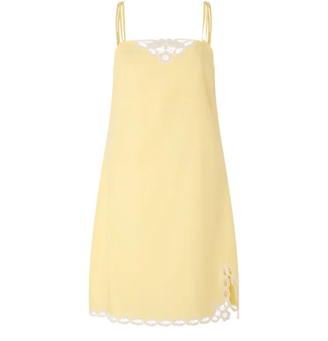 SOEUR Hillary midi dress in Yellow from 24S (US), photo 1 of 1