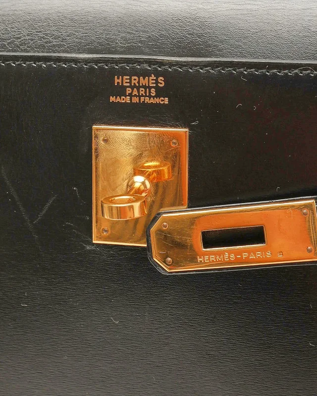 Hermès Kelly Box 32 Sellier Bag in Leather from A Retro Tale, photo 7 of 10