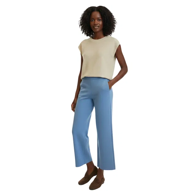 Loro Piana SCOLLO AMPIO VANDERBILT TOP (قميص) in Silk from Luxury Promise