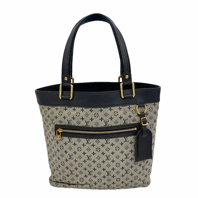 Louis Vuitton Tote Bag Monogram Mini Lucille GM Blue in Blue from The Reluxe
