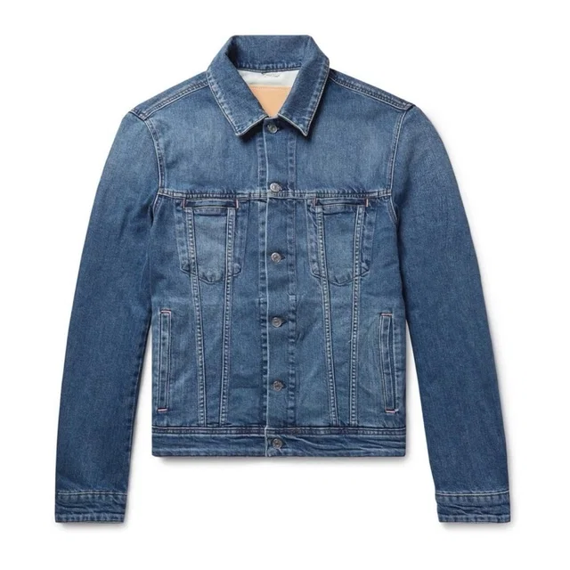 Acne Studios Pass Slim-Fit Stretch-Denim Jacket Size Medium Blue Denim Jean in blue Denim from Poshmark