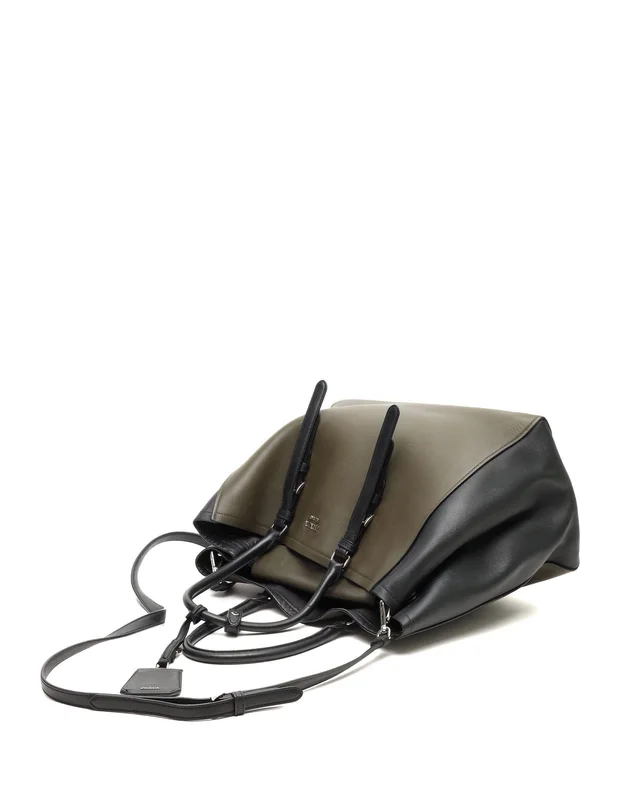 Prada City Calf Double Bag in Calfskin from A Retro Tale, photo 5 of 12