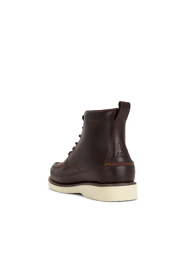 Sperry x One of these Days Tony Moc Boot in Chocolate Leather Smooth, photo 3 of 5 from REVOLVE (Canada)