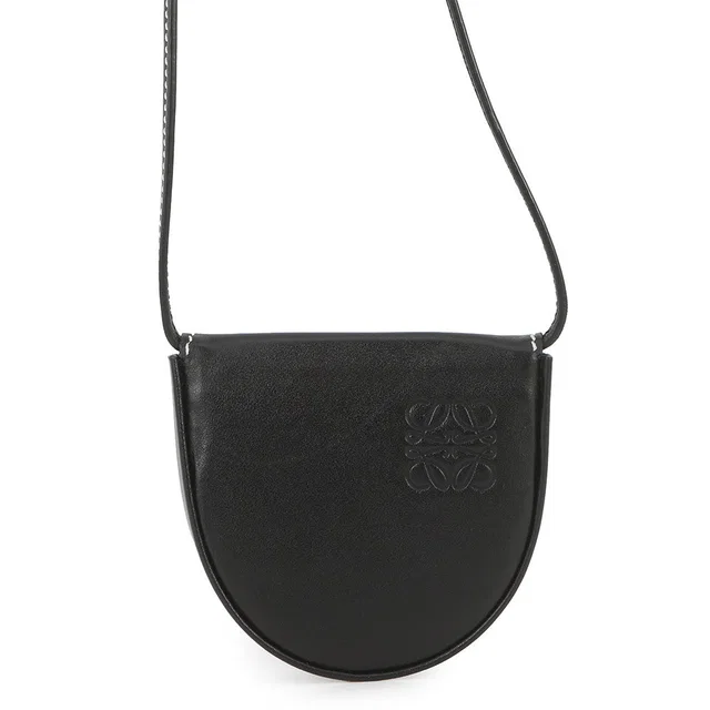 Loewe heel pouch Black109.54.T15 Calf Leather in Calfskin from GALLERY RARE