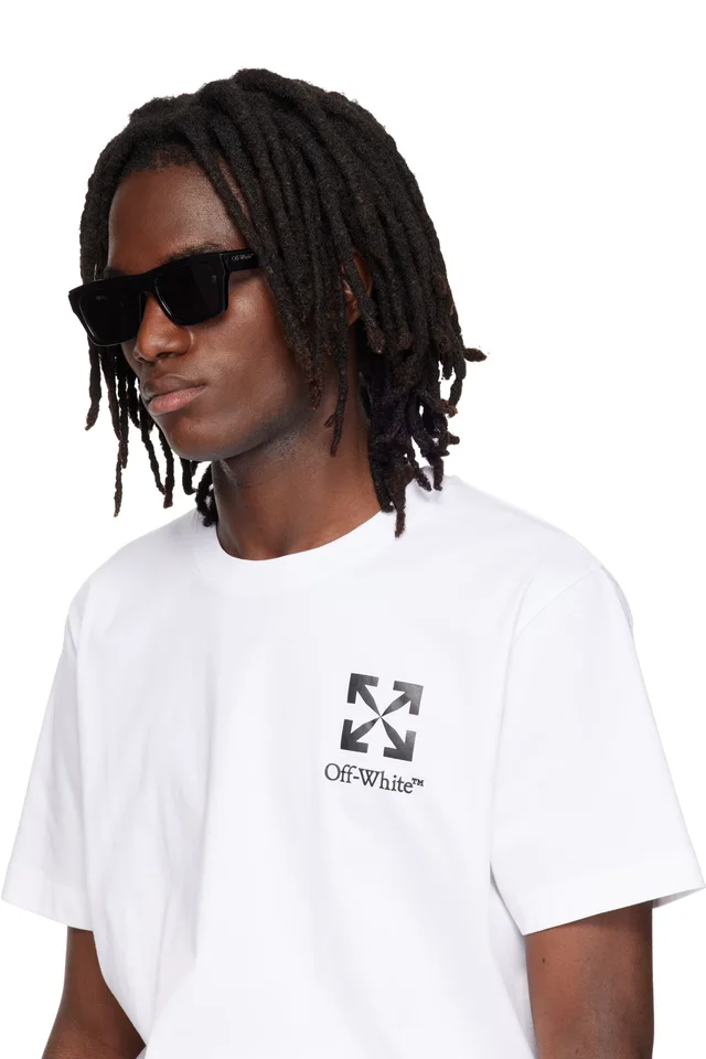 Off-White Black Flint Sunglasses, photo 4 of 4 from SSENSE