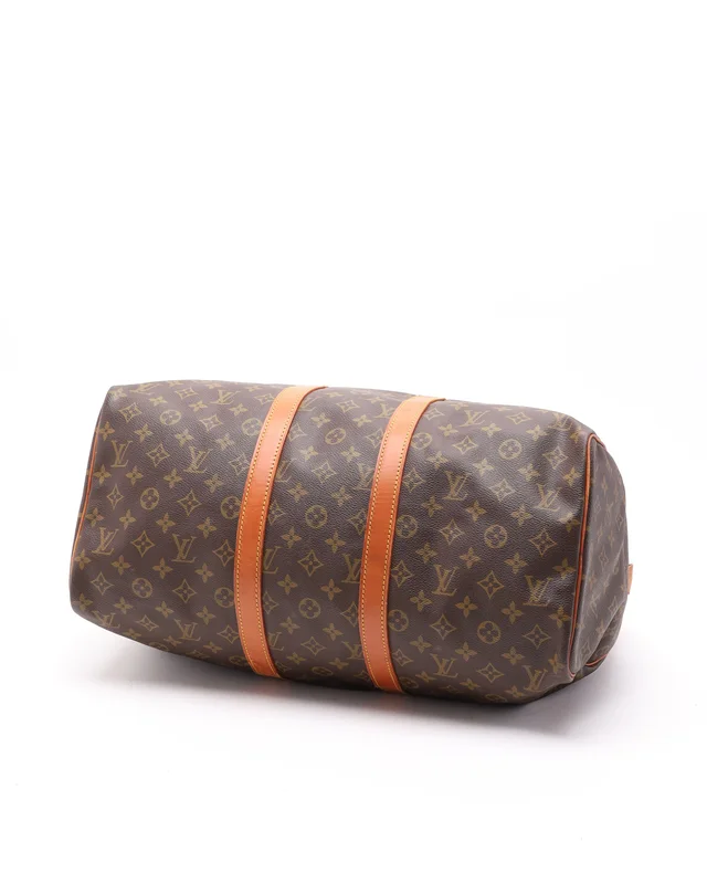Louis Vuitton Monogram Keepall 45 Weekend Bag in Coated canvas from A Retro Tale, photo 4 of 12