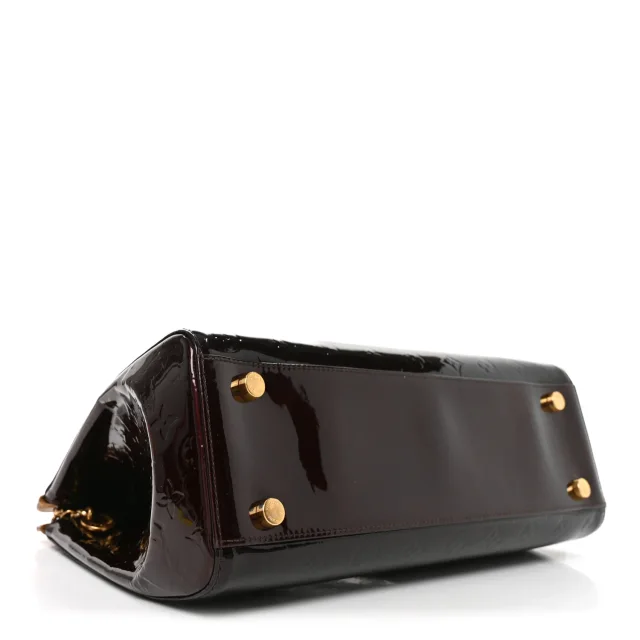 Louis Vuitton Vernis Brea GM Amarante in Patent leather from FASHIONPHILE, photo 4 of 9