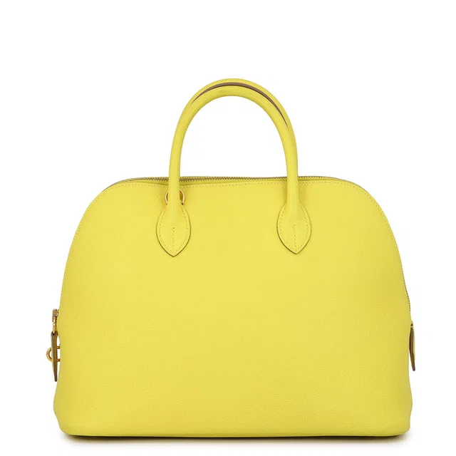 Hermès Bolide1923 Lime Evercolor Size 30 from GALLERY RARE