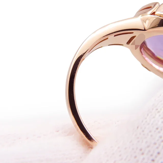 Bvlgari Parentesi Cocktail Ring Size Approximately No. 14AN855181 18K Pink Gold in Pink from GALLERY RARE, photo 5 of 12