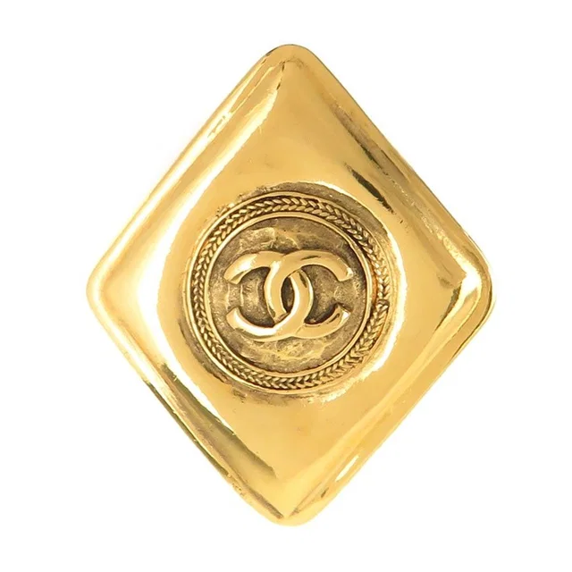 Chanel Brooch CC Logo from The Reluxe