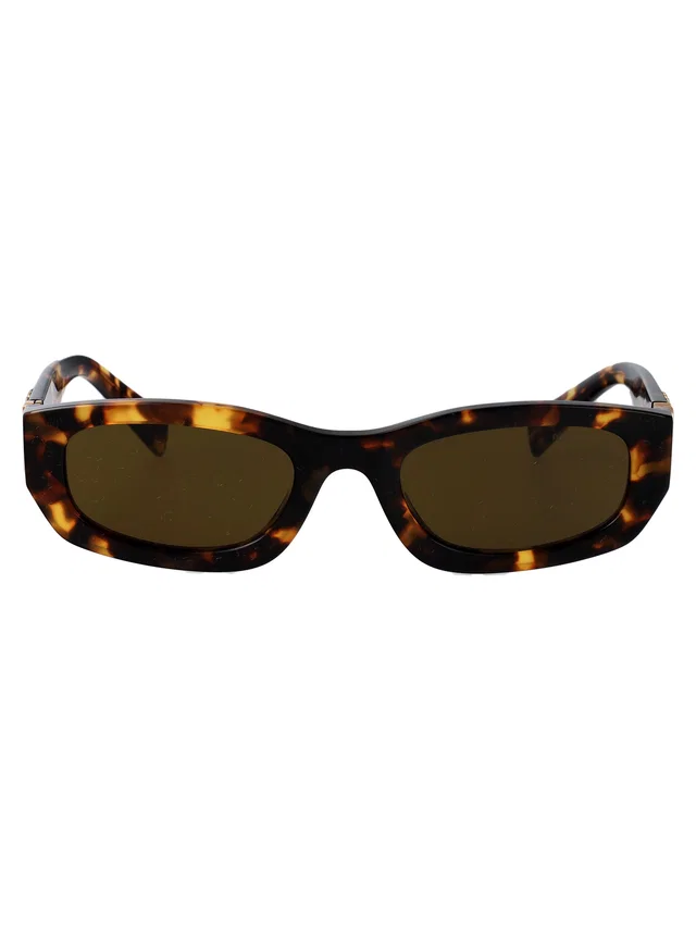 Miu Miu 0mu Sunglasses — Brown Acetate in Brown from HEWI
