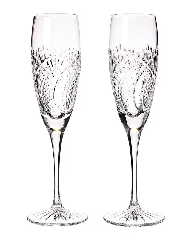 Waterford Set of 2 Seahorse Champagne Flutes, image 1 of 1 from Rue La La