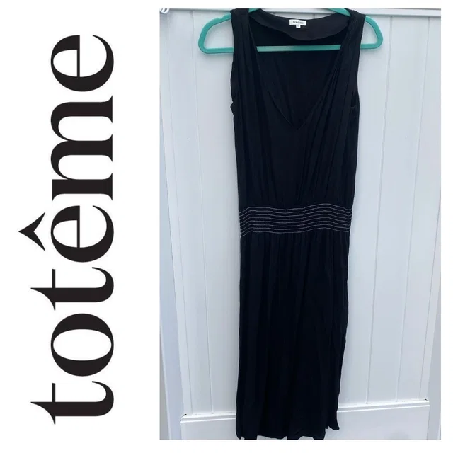 TOTEME Black Sundress in black from Poshmark