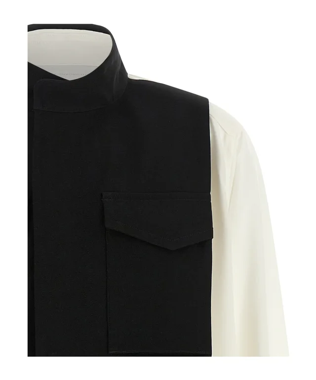 Sacai Hybrid Panel Shirt, photo 4 of 6 from SENSER