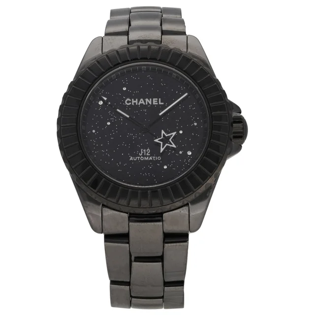 Chanel J12 Interstellar H7989 38mm Ceramic Watch in Ceramic from H&T