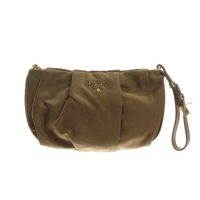 Prada Clutch Olivgrün in Grün from Buddy And Selly