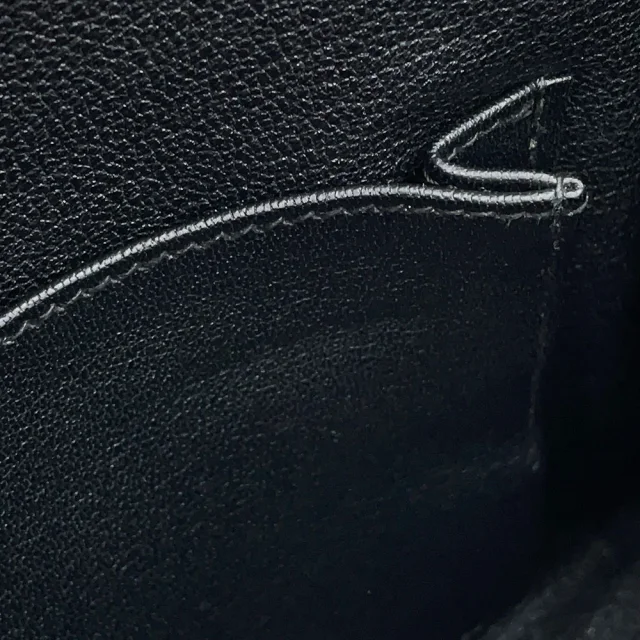 Hermès Kelly Retourne Black Togo Leather Size 25 in Black Togo leather from GALLERY RARE, photo 7 of 11