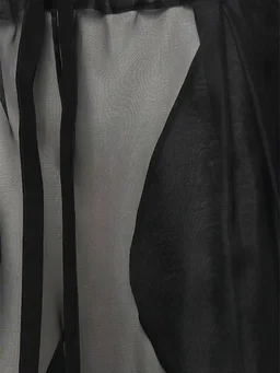 Khaite Wide-leg trousers with drawstring in 100% Silk, photo 5 of 5 from LUISAVIAROMA