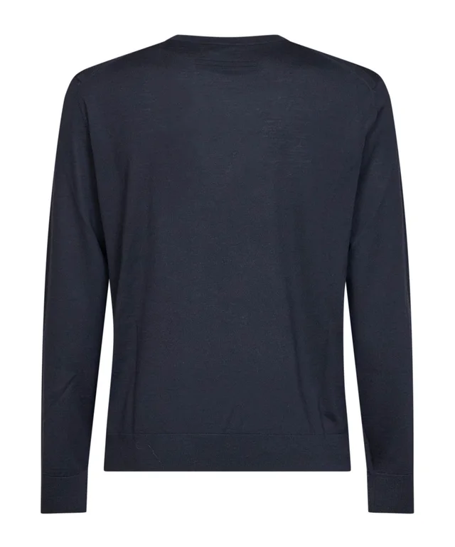 Zegna Ribbed Crewneck Knitted Sweater, photo 2 of 2 from SENSER