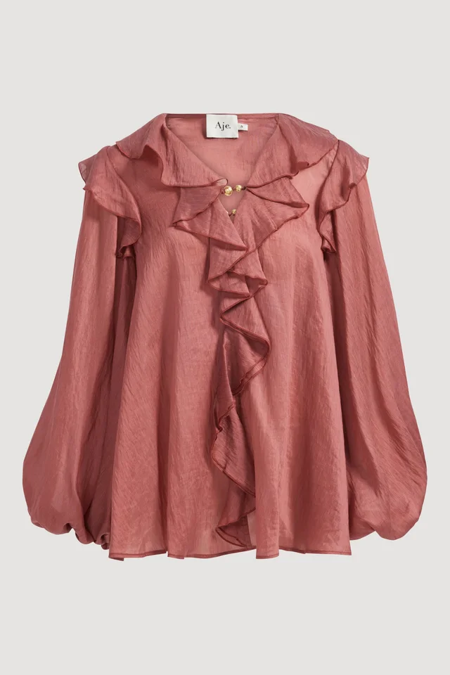 AJE Voyager Blouse in Pink from Aje, photo 1 of 1