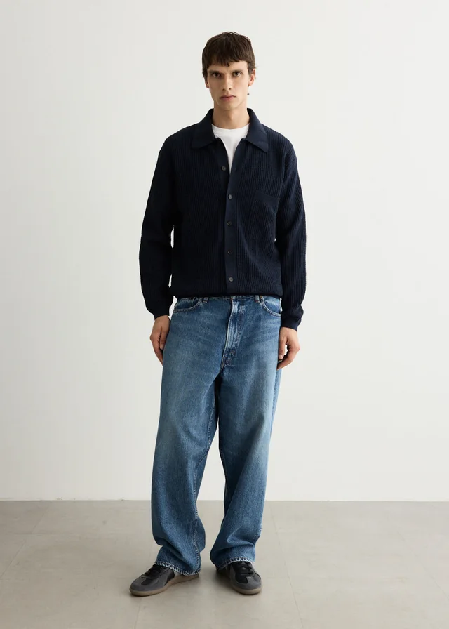 Universal Works Knit Jacket in Blue from Incu, photo 1 of 1